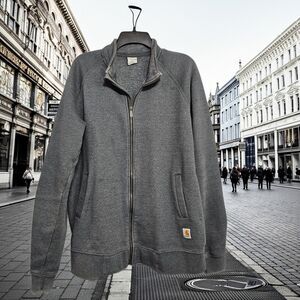 Carhartt Y2K Vtg Men's Large Tall Full Zip Fleece Jacket